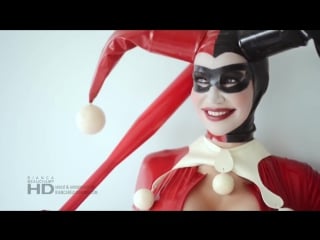 Latex suit model bianca
