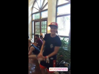 Fly rehearsal on hhi 2017 (day #1)