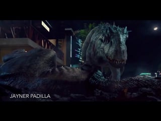 Мир юрского периода | jurassic world (2015) ти рекс и блю против индоминус рекса