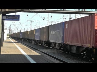 Impressionen von db schenker rail mit gemischten guterzugen in mainz bischofsheim rbf teil 23