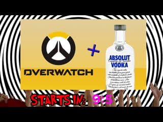 Game night! overwatch placements, vodka + more!