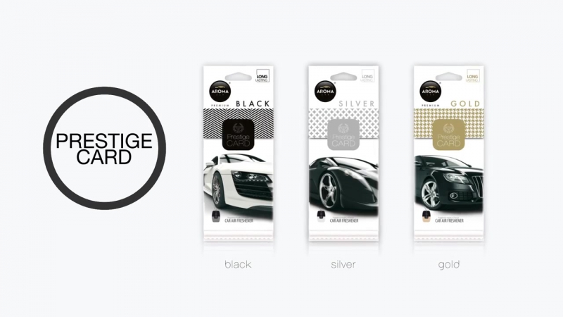 Ароматизаторы prestige card aroma car