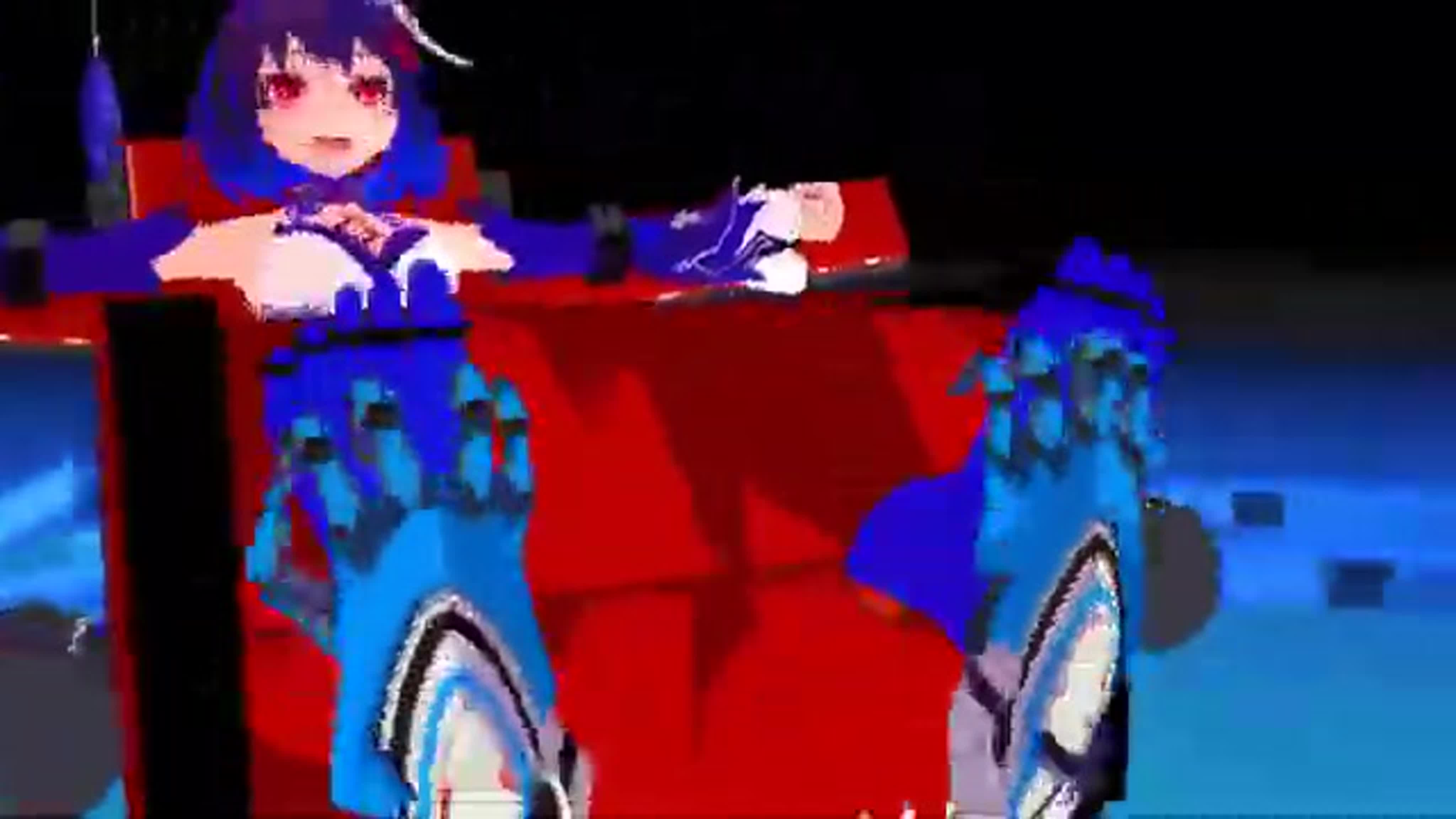 Tickling anime MMD 63 offers a mischievous encounter