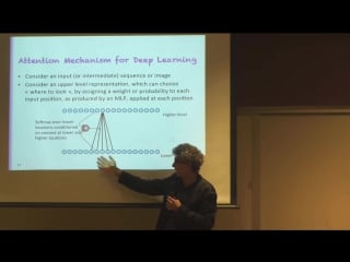 Eecs colloquium deep learning progress in theory and attention mechanisms (bengio, 2015)