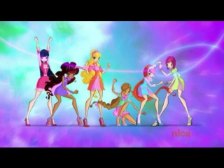 Winx club s07e03 "butterflix" winx bloomix and roxy transformation english