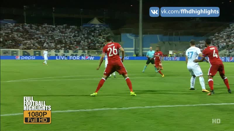 Ucl 2017/18 play off round hnk rijeka olympiacos fc 1080 hd highlights