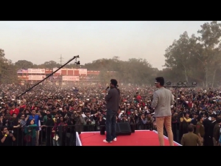 Fan anthem launch in delhi hans raj college