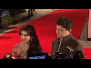 Madhuri dixit and shriram nene at jab tak hai jaan premiere