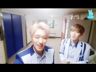 160905 great v live broadcast with snuper sebin♡3♡ @ v app