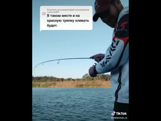 Ловит даже на бычок