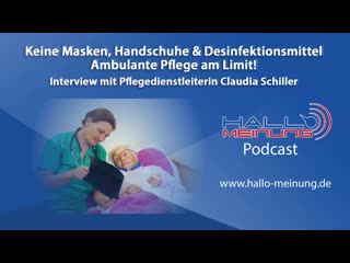 Podcast ambulante pflege am limit! interview mit pflegedienstleiterin claudia schiller (720p 30fps h264 128kbit aac)