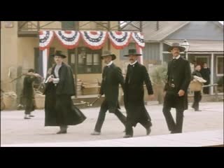 Gunfight at the o k corral scene