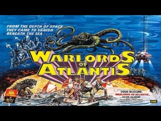 Вожди атлантиды / воины атлантиды / warlords of atlantis 1978 видеофильм по заказу нтв vhs