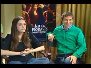 Matt chats with kat dennings and michael cera