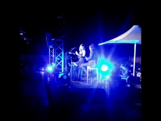 Deltagoodrem#sardiniansongs italian fever in my @biancaspender dress