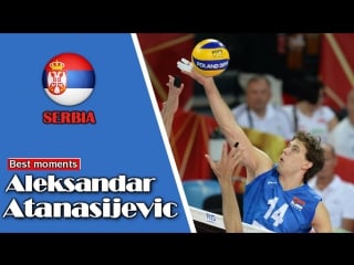 Volleyball best moments by aleksandar atanasijevic (srb) volleyball spikes volleyball videos hd