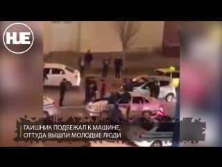 Пьяный водитель избил милиционера в самарканде