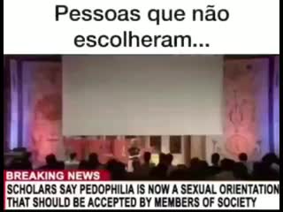 Pedofilia sendo normalizada pela esquerda