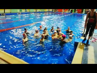 Aqua zumba® l карина сабурова l марафон zumba в