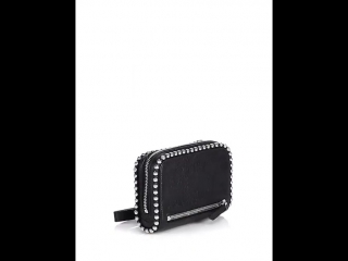 Versse studded large leather wallet