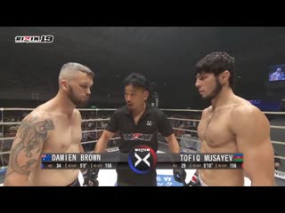 #rizin19 tofiq musayev damien brown