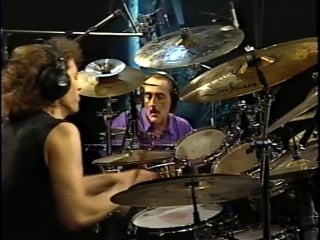 Dave weckl, walfredo reyes senior drums & percussions working it out (part 1)