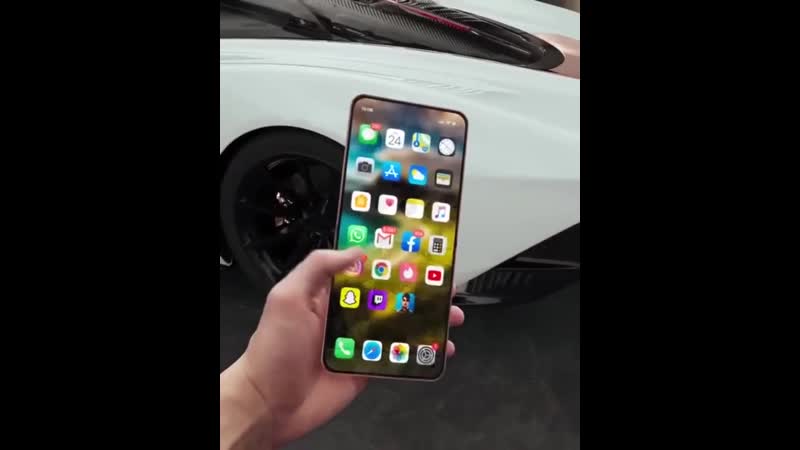 Новый рендер iphone flip 2020)