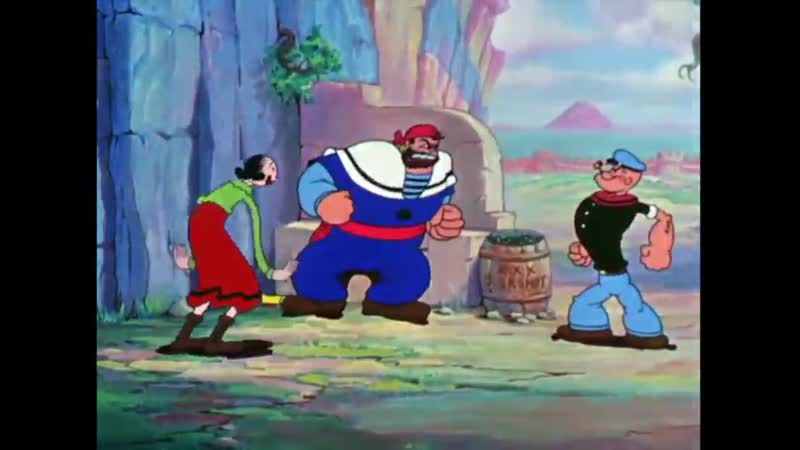 Popeye el marino contra sindbad el marino (popeye the sailor meets sindbad the sailor, 1936) dave fleischer, willard bowsky