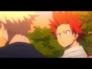 ▴○ boku no hero academia; bakugou x kirishima