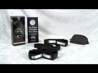 Fifty shades of grey control freak under the bed stretcher set silver