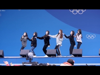 180223 gfriend crush @ 2018 pyeongchang olympics headliner show fancam by mera