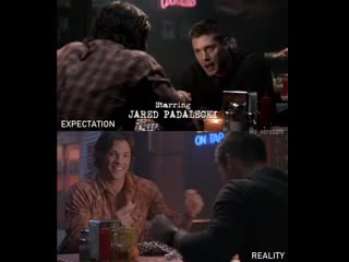 #j2 #thewinchesters #expectation vs #reality #season4 #spn