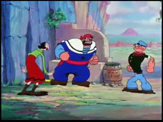 Popeye el marino contra sindbad el marino (popeye the sailor meets sindbad the sailor, 1936) dave fleischer, willard bowsky