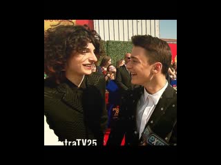 Finn wolfhard & noah schnapp