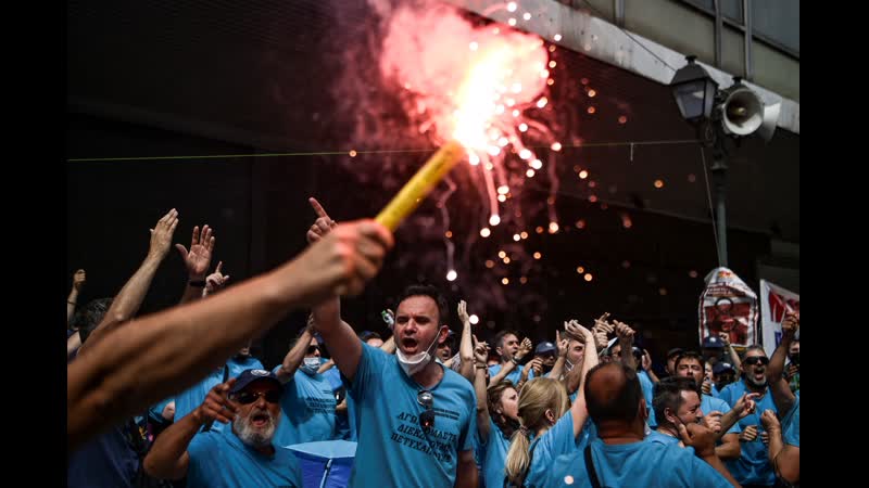 Live athen – generalstreik in griechenland wegen hoher lebenshaltungskosten