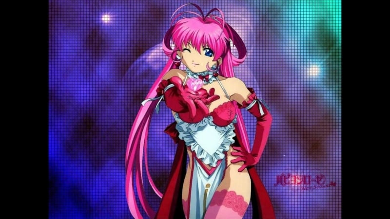 Розовый мотылек, воительница в неглиже (2 часть) lingerie senshi papillon rose, мультсериал