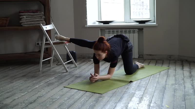 Sls упражнение для поперечного шпагата и выворотности (раскрытие тазобедренных), фра