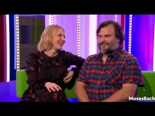 Jack black, cate blanchett owen vaccaro interview the house with a clock in its walls