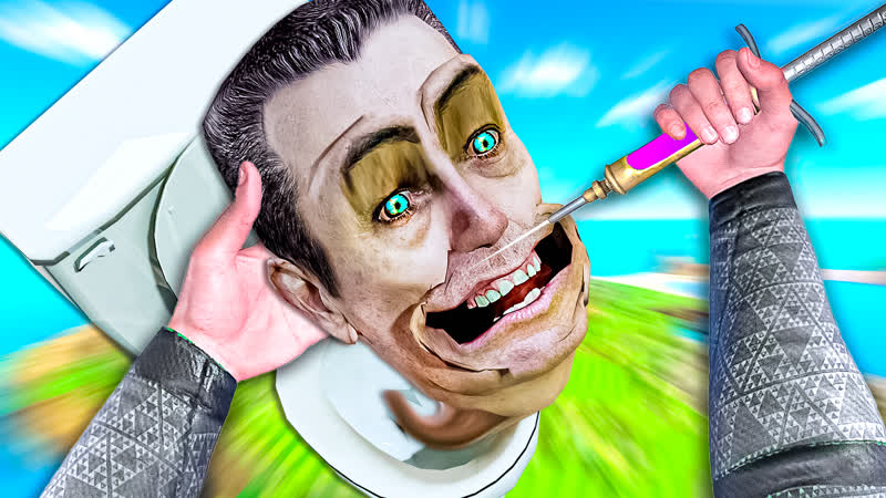 Скибиди туалет и незаконные эксперименты с ними в vr из skibidi toilet meme