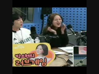 190116 sbs power fm park sohyun's love game youngji sing (отрывок)