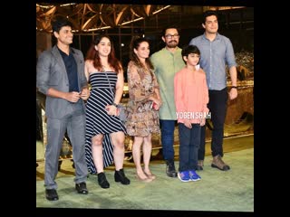 Aamir khan complete family with son junaid