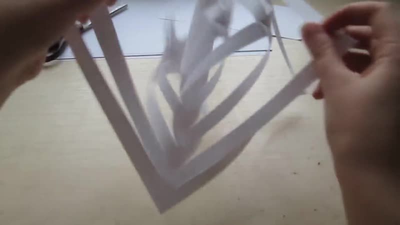 [tonyadiy] как просто сделать объемную снежинку из бумаги