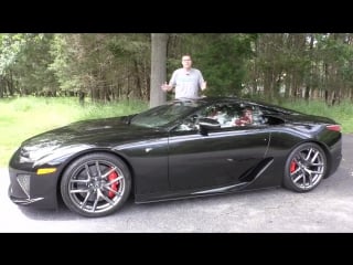 Lexus lfa суперкар ценой в $400 000 о котором никто не говорит обзор (doug demuro на русском)