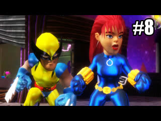 Marvel super hero squad the infinity gauntlet #8 wolverine and black widow {{xbox 360}}