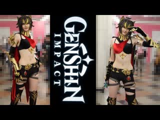 Genshin impact dehya cosplay by bun with raisins 007 at conserva 2023