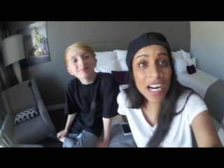 Toby randall & lilly iisuperwomanii behind the scenes of collabing