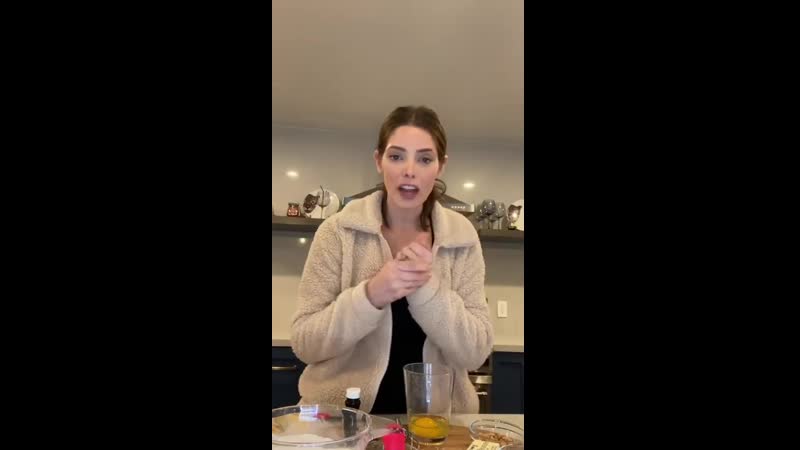 Cooking banana bread with ashley greene khoury