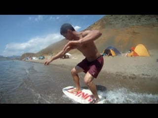 Скимбординг возле коктебеля skimboarding near koktebel