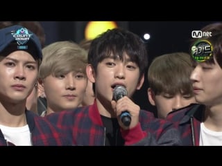 [other] 160331 got7 1st win + encore @ m!countdown