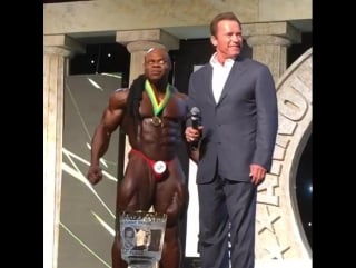 Арни и кай грин (арнольд классик бразилия 2016)